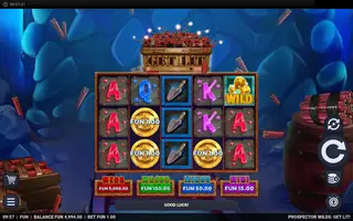Prospector Wilds: Get Lit – Feature in play