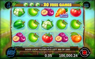 Carrotina Mega – Free spins
