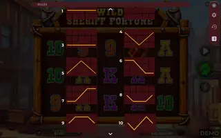 Wild Sheriff Fortune – Paytable