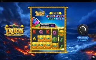 Cash Spree Triton – Paytable