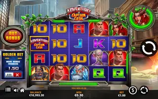 Adventures of Captain Cash – Winning spin