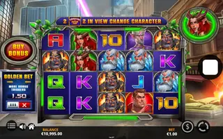 Adventures of Captain Cash – Feature in play