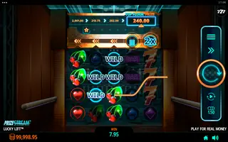 Lucky Lift – Feature in play