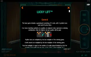 Lucky Lift – Game rules