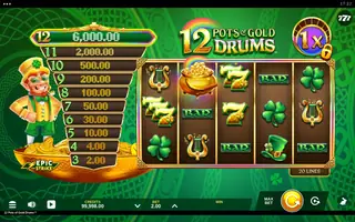 12 Pots of Gold Drums – Base game
