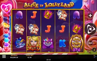 Alice in Lollyland – Feature in play