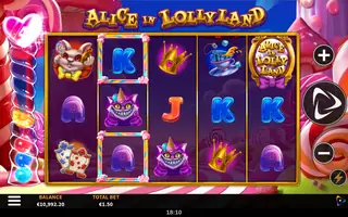 Alice in Lollyland – Feature in play