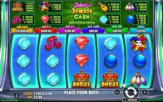 Joker’s Jewels Cash – Base game