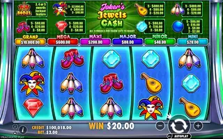 Joker’s Jewels Cash – Winning spin