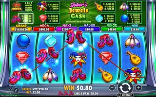 Joker’s Jewels Cash – Winning spin