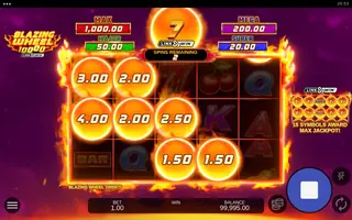 Blazing Wheel 10000 – Free spins