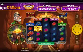 Give Me Gold: Rising Rewards King Millions – Base game