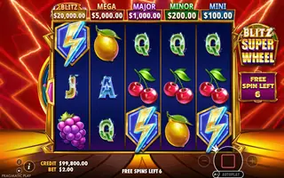 Blitz Super Wheel – Free spins