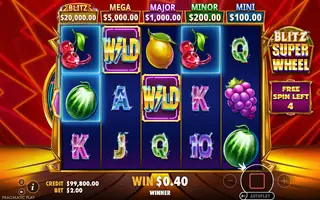 Blitz Super Wheel – Free spins