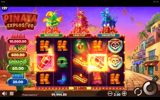 Pinata Explosivo – Feature in play