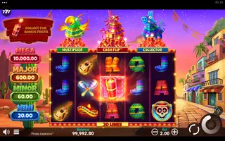 Pinata Explosivo – Feature in play