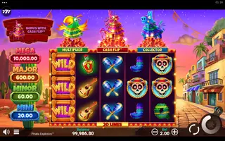 Pinata Explosivo – Feature in play