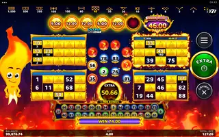Hot Fireballs Link&Win – Bonus round