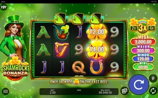Shamrock Bonanza – Winning spin