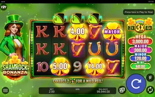 Shamrock Bonanza – Winning spin