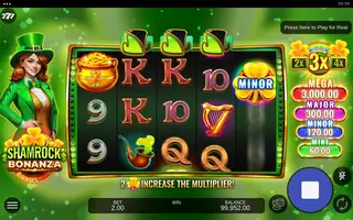 Shamrock Bonanza – Feature in play