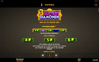 3 Glittery Diamonds – Game rules