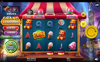 Carnival Riches – Feature in play