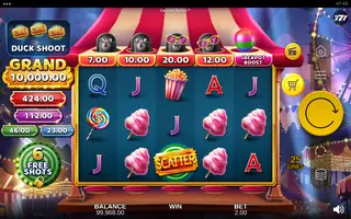Carnival Riches – Feature in play