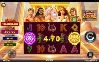Amazing Legends Olympus – Winning spin