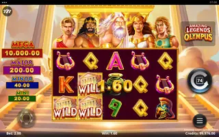 Amazing Legends Olympus – Winning spin