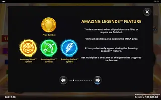Amazing Legends Olympus – Game rules