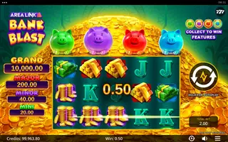 Area Link Bank Blast – Winning spin