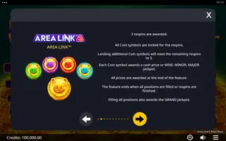 Area Link Bank Blast – Game rules
