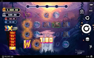 Wolf Prime X UP – Winning spin