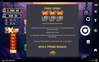 Wolf Prime X UP – Game rules