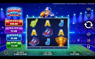 Champions Night – Winning spin