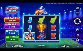 Champions Night – Feature in play