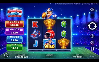 Champions Night – Feature in play
