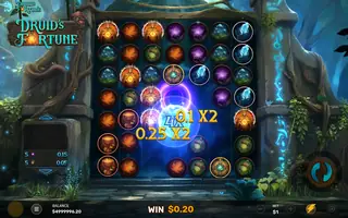 Druid’s Fortune – Feature in play