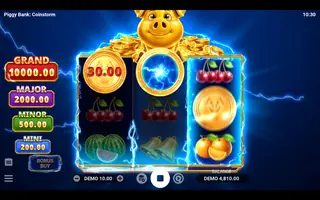 Piggy Bank: Coinstorm – Feature in play