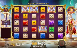 Gates of Olympus 1000 Dice – Bonus round