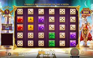 Gates of Olympus 1000 Dice – Bonus round
