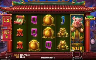 Greedy Fortune Pig – Free spins