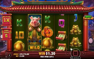 Greedy Fortune Pig – Free spins