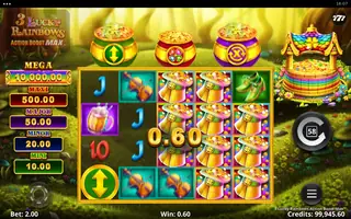 3 Lucky Rainbows Action Boost Max – Winning spin