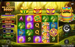 3 Lucky Rainbows Action Boost Max – Feature in play