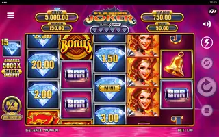 Flaming Joker Link&Win – Feature in play
