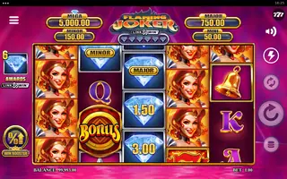 Flaming Joker Link&Win – Feature in play