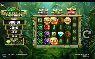 Secret Fortunes Power Combo – Winning spin