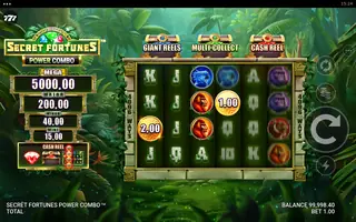 Secret Fortunes Power Combo – Feature in play